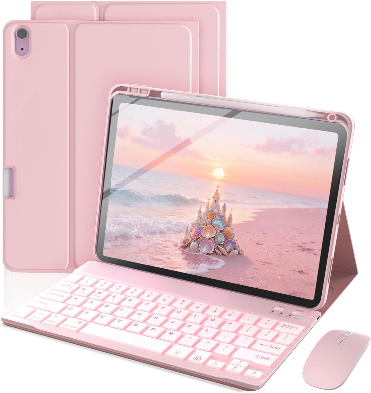 iPad Mini A17 7th/6th Generation Keyboard and Mouse Combo