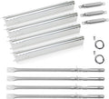 Grill Replacement Parts for Charbroil Performance 4 Burner 463342119, 463332718, 463347017, 463361017, 463673017, 463376018P2, G470-5200-W1 Burner G470-0004-W1A Heat Plate for 463342119, 463332718