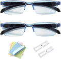 Nuaiute 2 Pcs Auto Focus Glasses, Self Adjusting Vision Glass