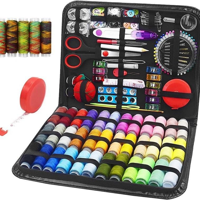 FNV Sewing kit, 229 pcs Sewing Accessories, Friendly for Beginner and Professional