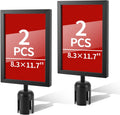 Stanchion Sign Holders (2 pack)