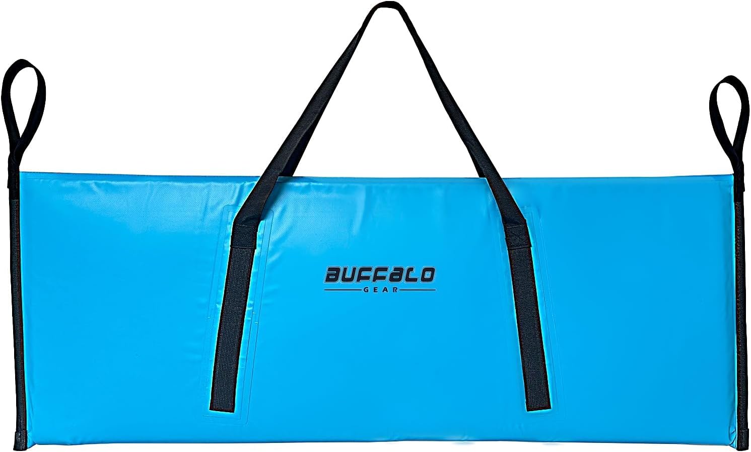 Buffalo Gear Insulated Fish Cooler Bag Portable Fish Kill Bag Keep Ice-cold More Than 48 Hours,48Ã—18in Blue