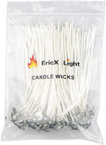 WEricX Light 100 Piece Natural Candle Wick
