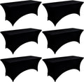 6ft Spandex Tablecloths (6 pack)