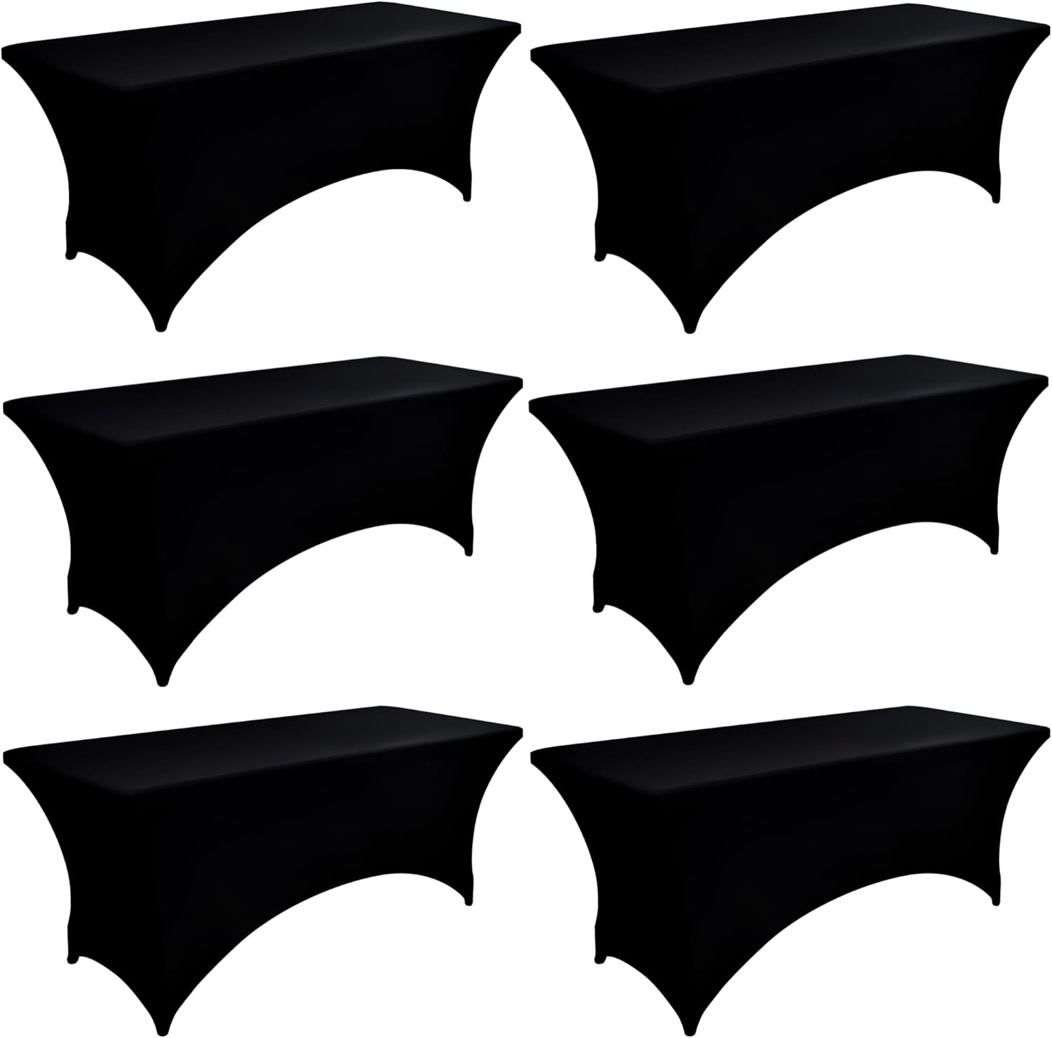 6ft Spandex Tablecloths (6 pack)