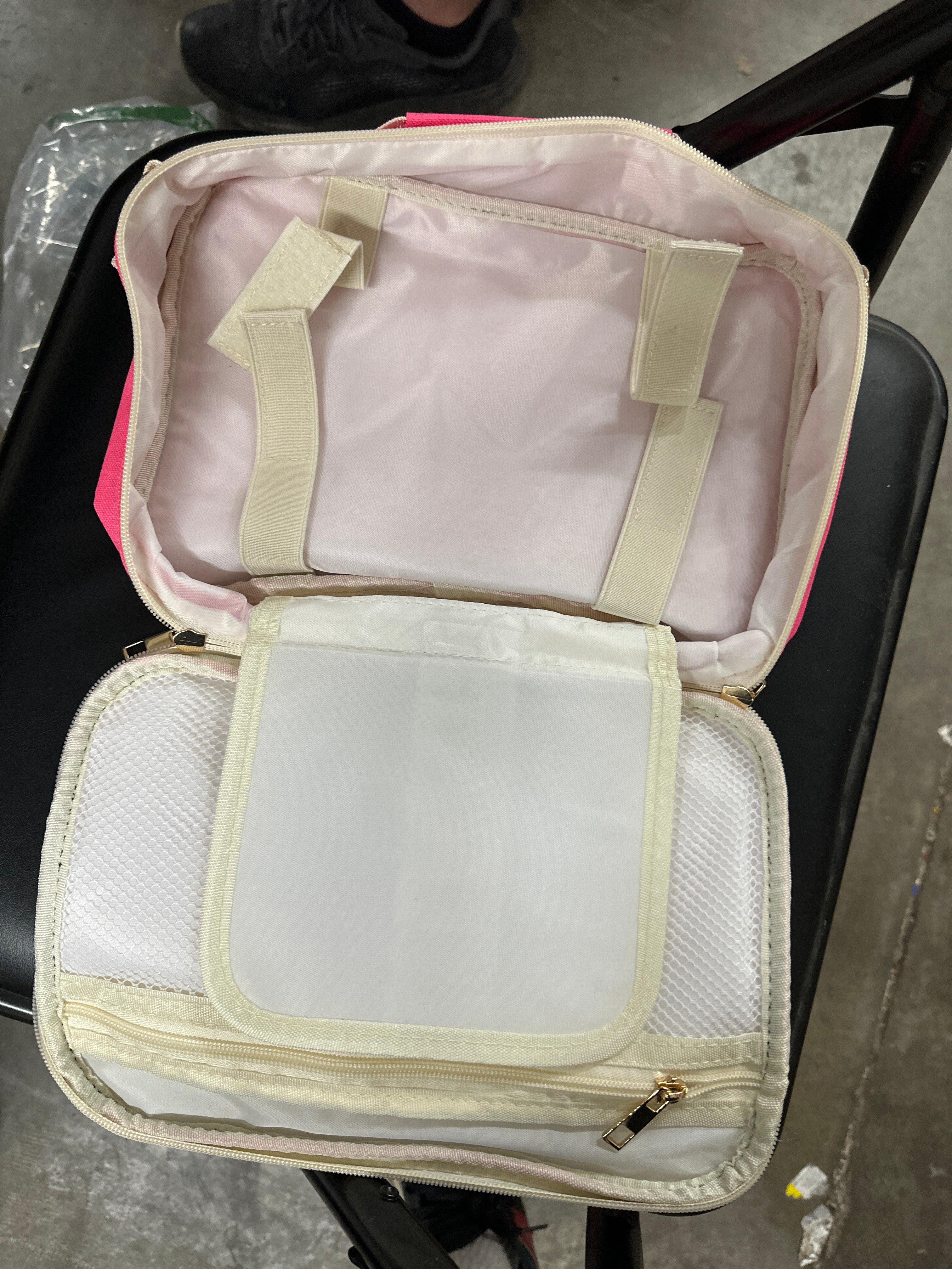Bible Cover Case for Women girls, Preppy Bible Bag with Adjustable Shoulder Strap, Waterproof Bible Carrying Tote Bags Holder for Bible Study Supplies Accessories & Christian Gifts (Rose Red)
