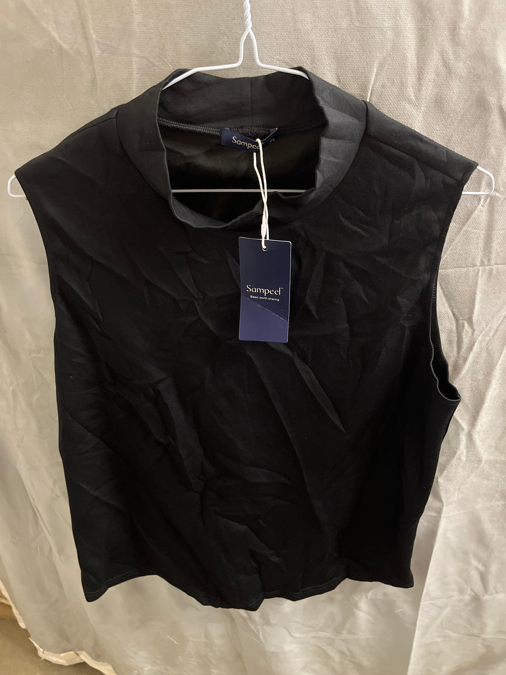 Sampeel black XL pants and tank set
