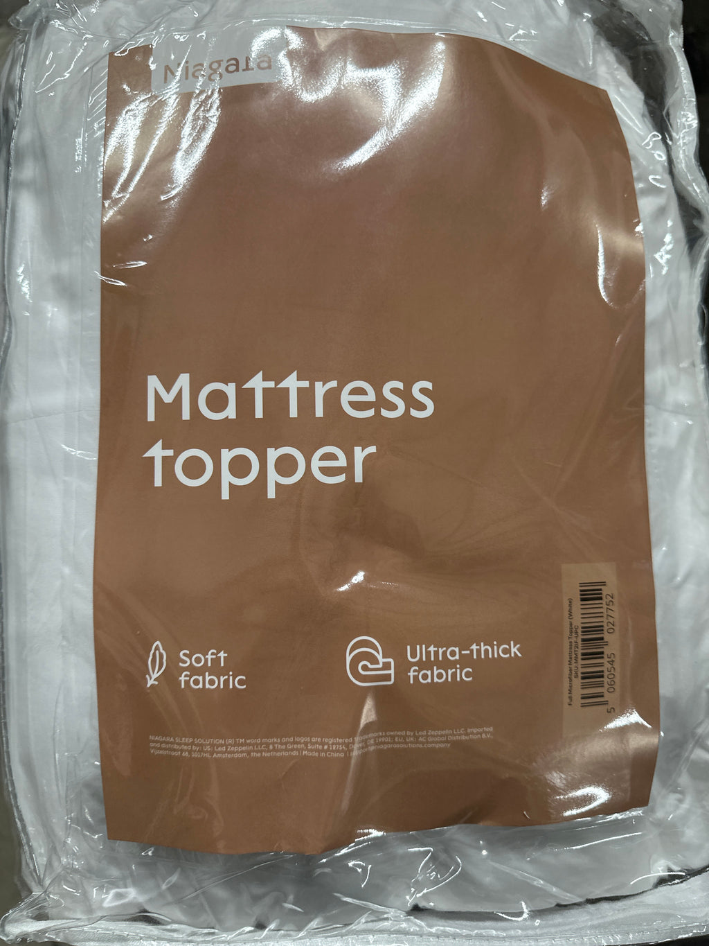 Ultra Soft Full Size Mattress Topper - Cloud-Like Mattress Pad for Full Back Support - Breathable Cooling Material for Hot Sleepers, White