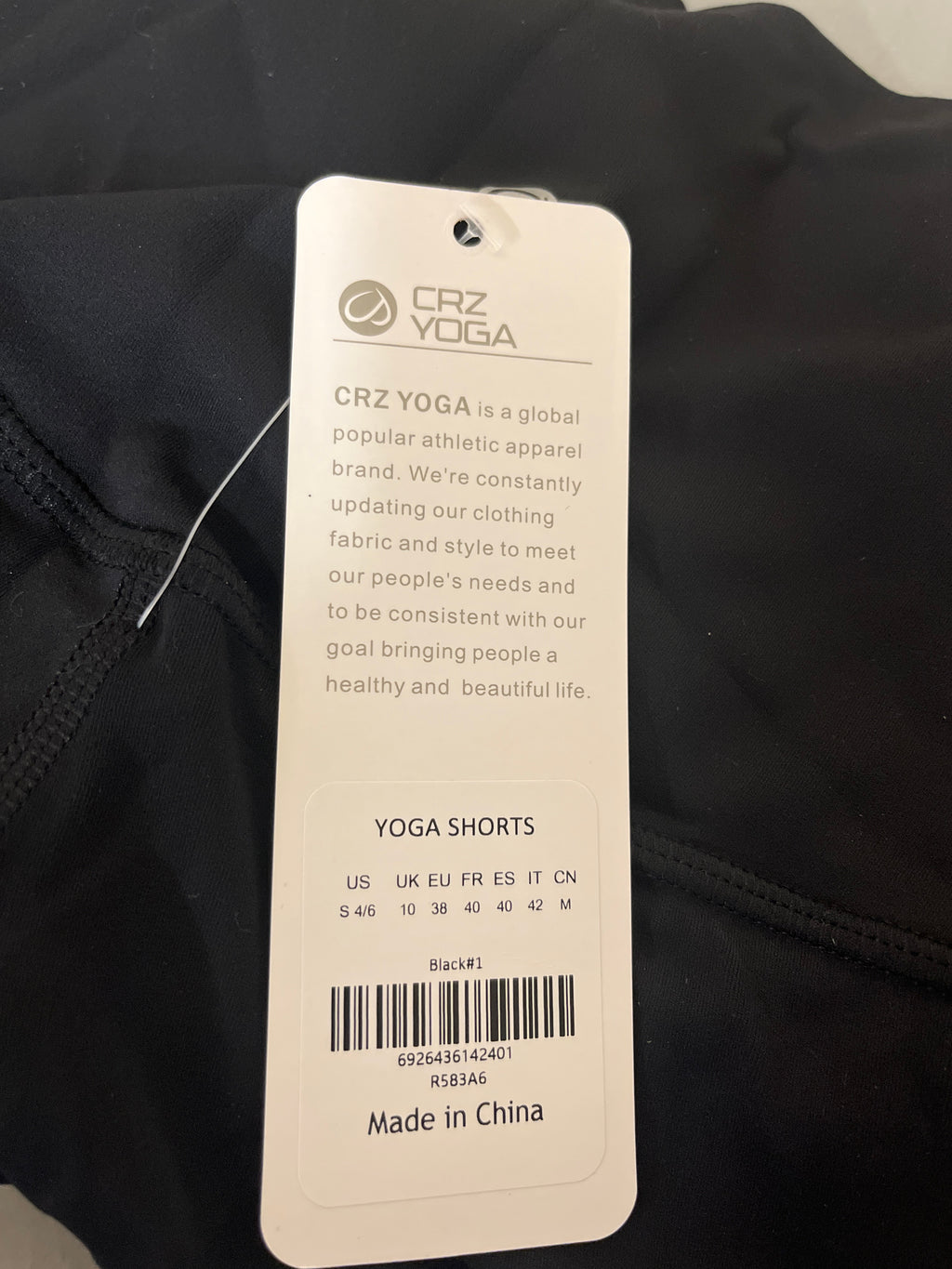 CRZ yoga athletic shorts