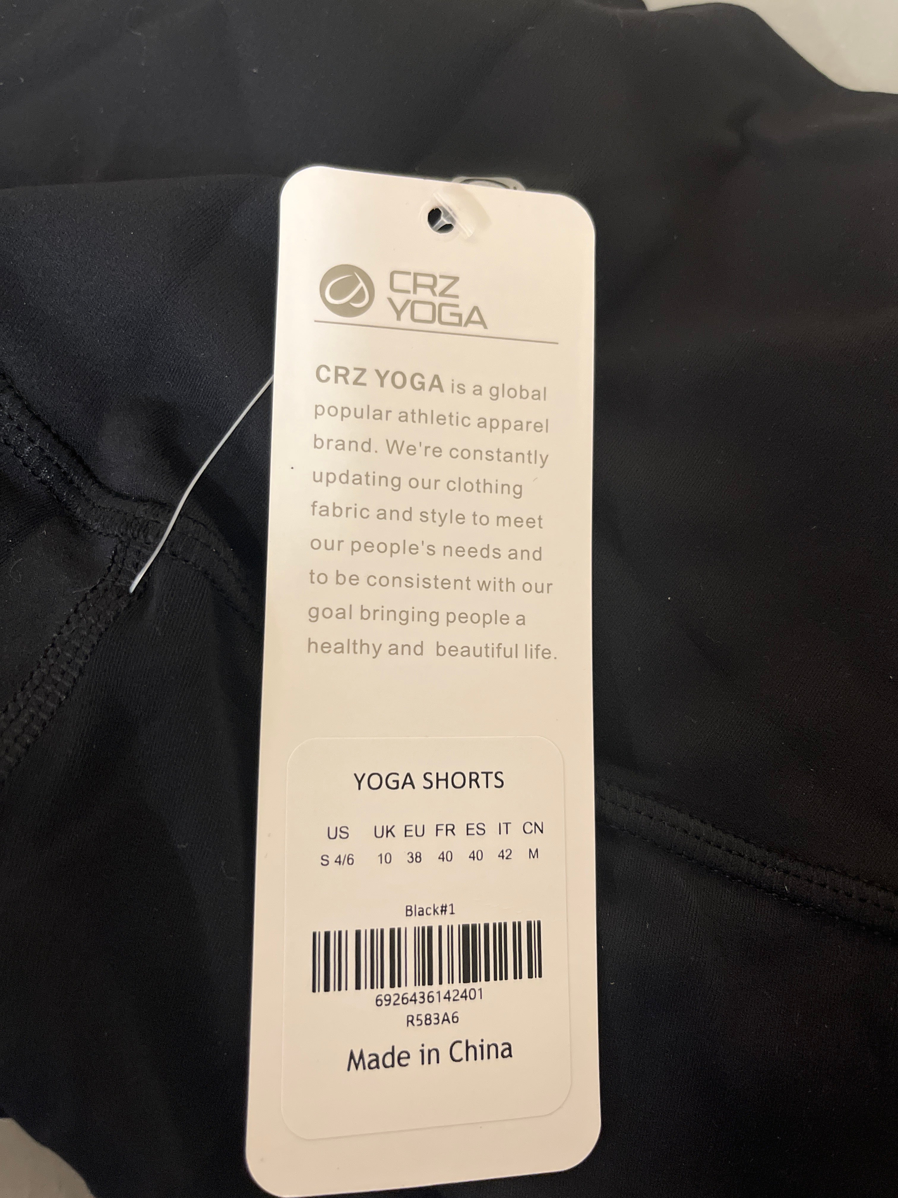 CRZ yoga athletic shorts