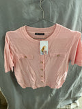 Pretty garden pink blouse