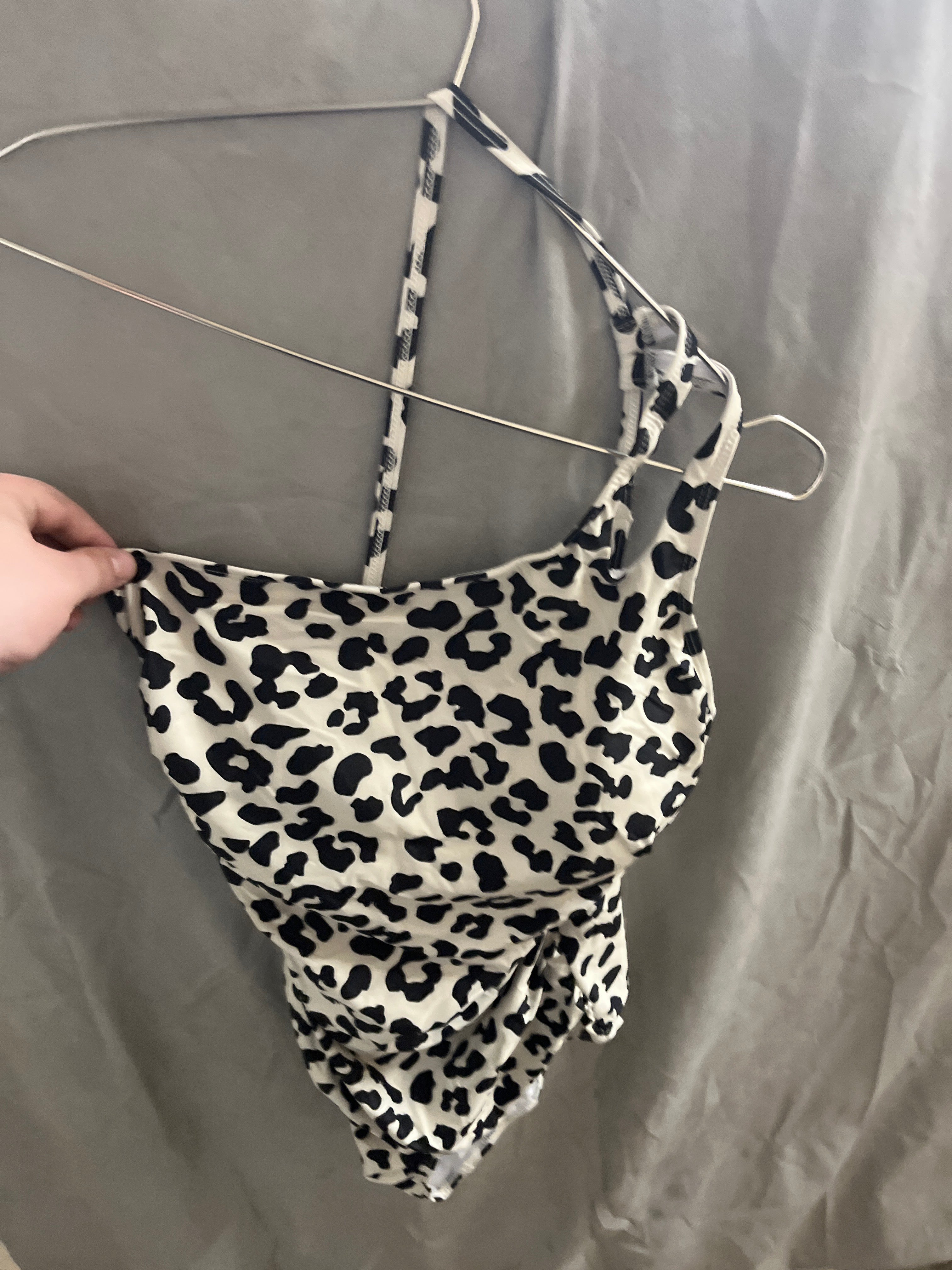 Holipick cheetah print one piece bathing suit