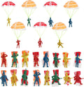 Manmel 40PCS Parachute Toy, Outdoor Flying ToyToddlers, Boys, Girls, Party Favors, Goodie Bag Stuffers