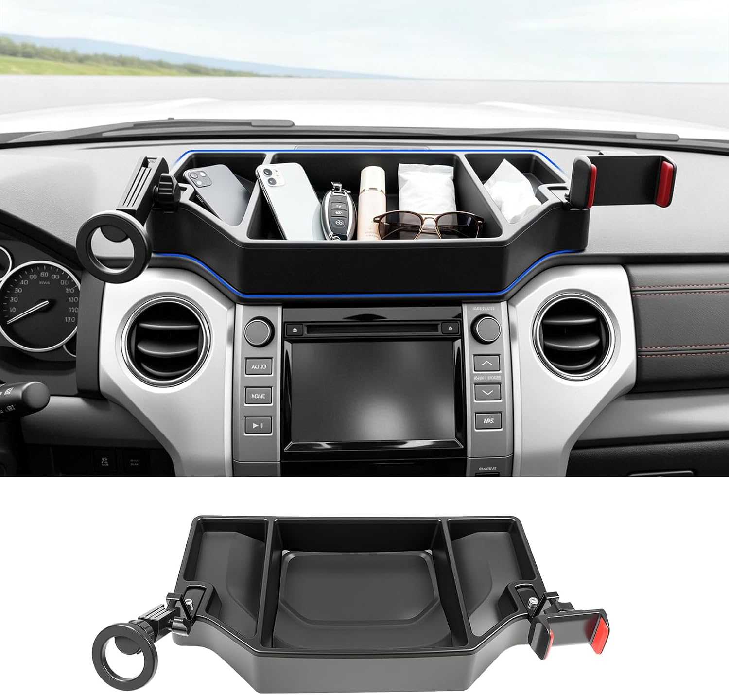 Phone Holder Dashboard Organizer.