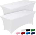 Pureegg Spandex Tablecloth 6ft - 2 Pack