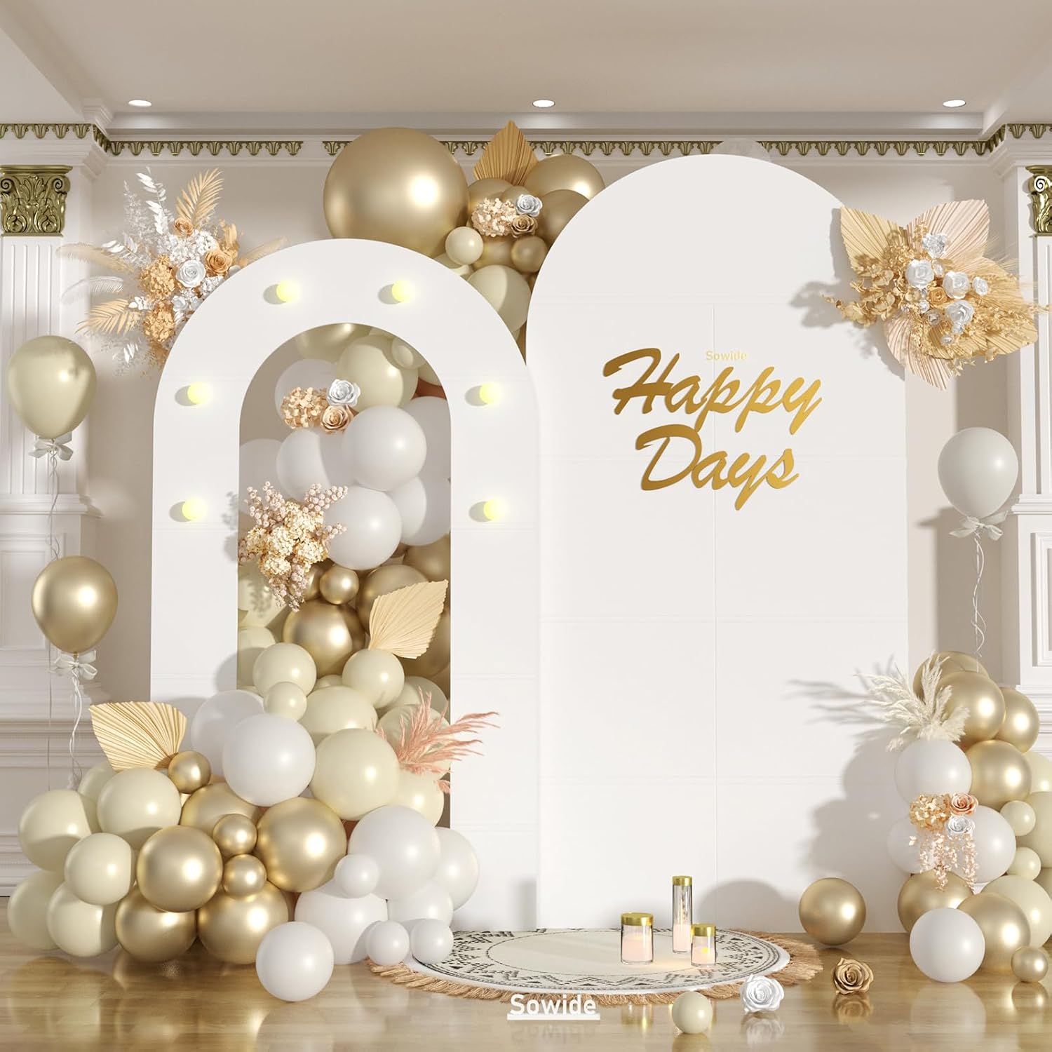 White Arch Backdrop Stand