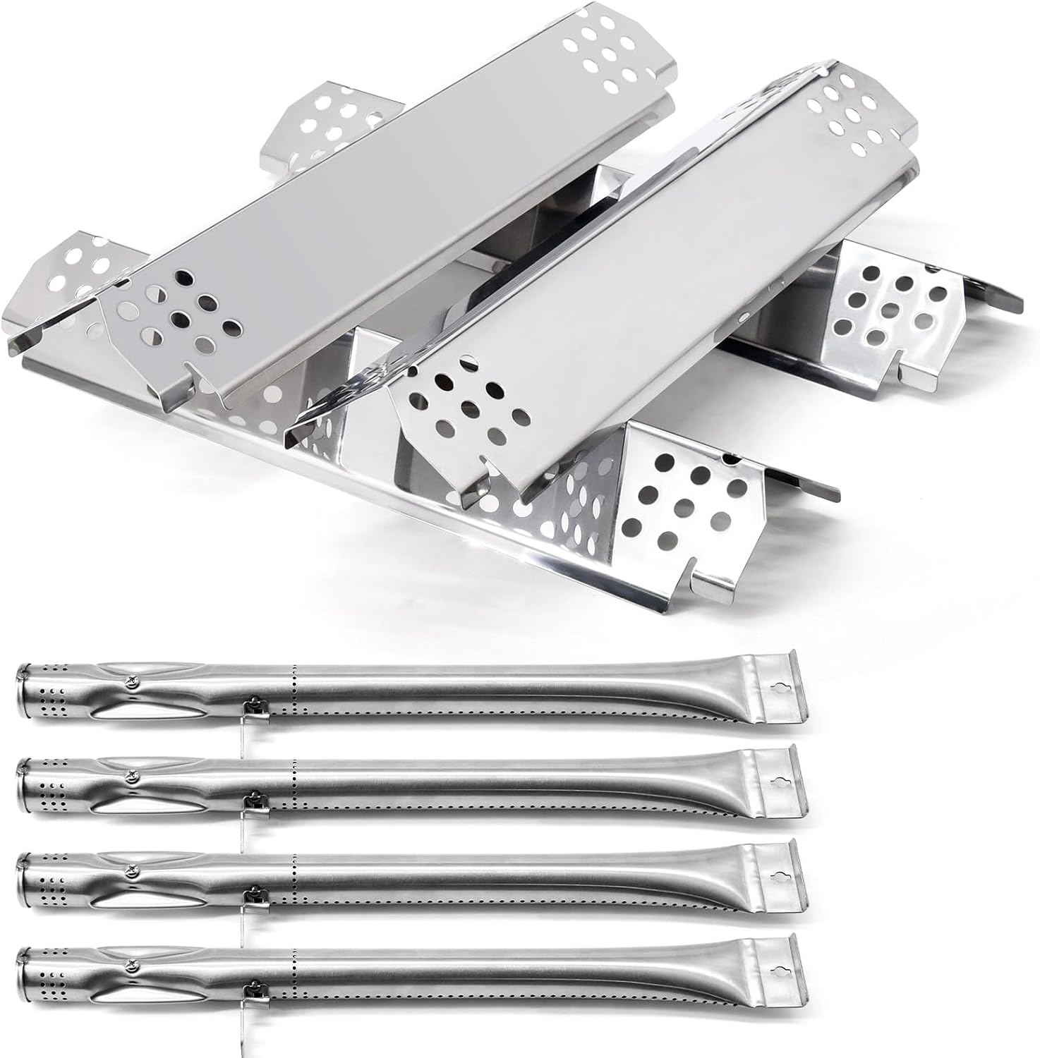 Grillfired Replacement Parts for Nexgrill 720-0830X, Gas Burners and Flame Tamers Kit Replacemen