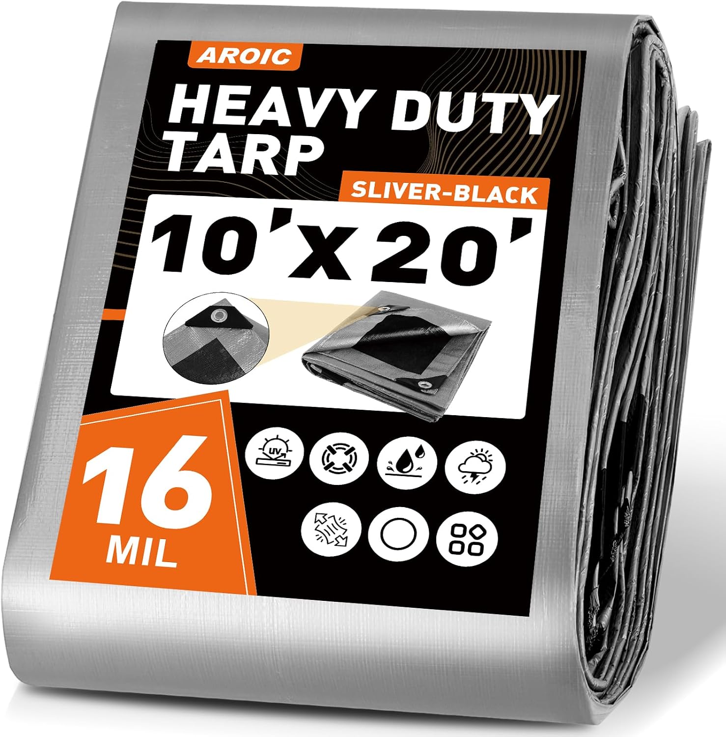 Heavy Duty Tarp 10x20ft