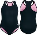 TYR Durafast Lite Ella Maxfit Girls One Piece Swimsuit (Size Large 10/12)