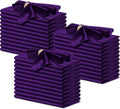P Pothuiny 49 Pcs Silky Purple Satin Napkins 17 x 17 Inches, Square Smooth Wedding Dinner Napkins Bulk Cloth Napkins Table Napkins for Banquet Party Restaurant Decor, Thanksgiving, Christmas