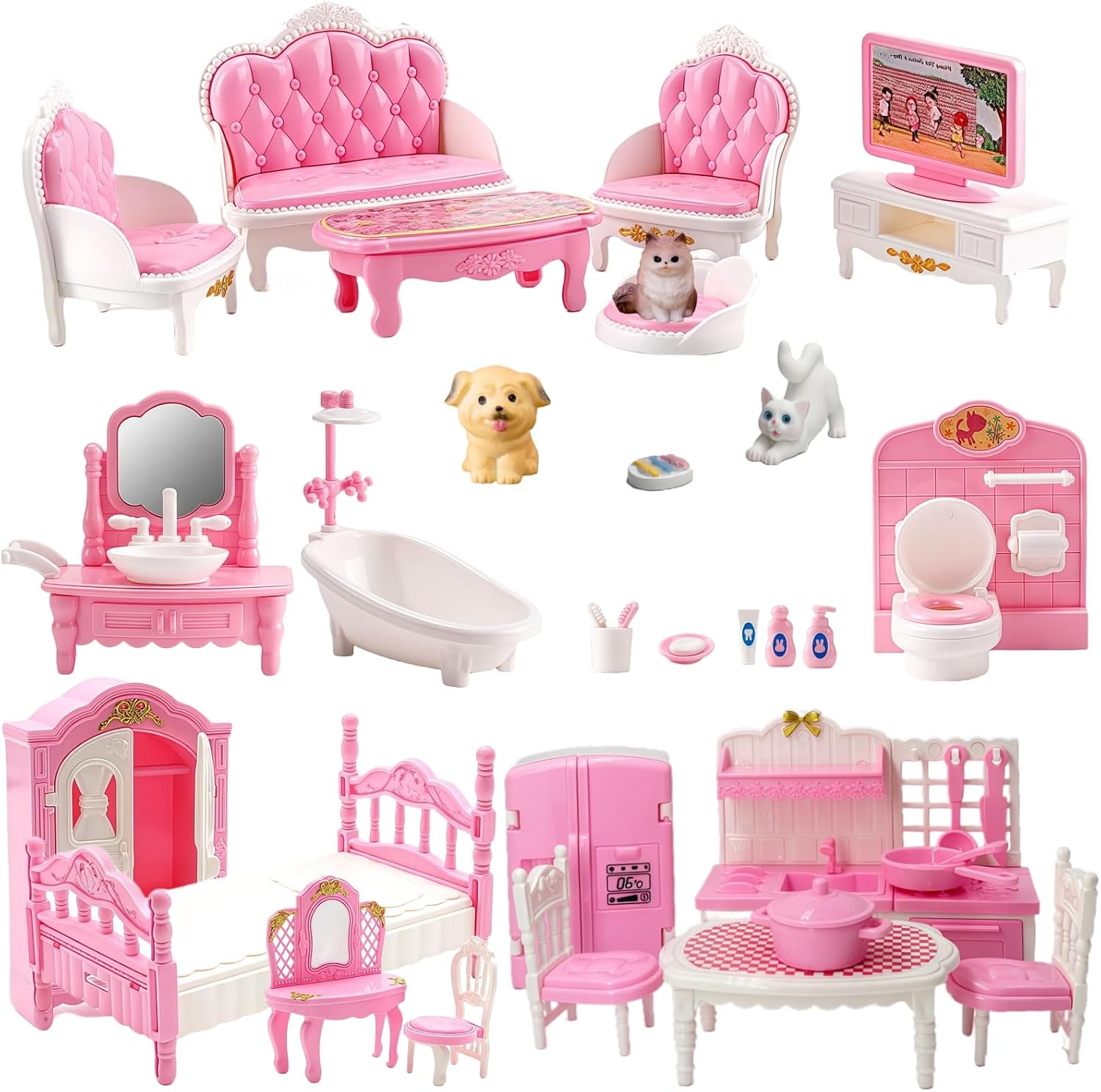 Dollhouse Furniture Set.
