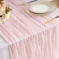 Cheesecloth Table Runner 35x120 inches