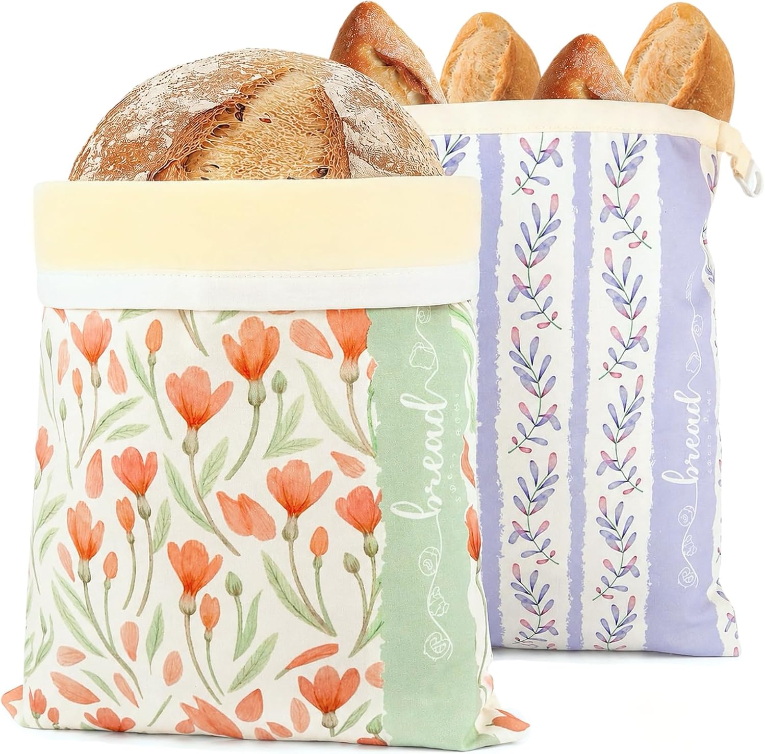 Sourdough Bread Bags 2 pack