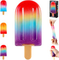 Popsicle Squishy Squeeze Toys , Malt Sugar Ice Cream Squishies Slow Rising Sensory Fidget Travel Toys for Adults, Kids, and Teens â€“ Summer Classroom Prize (Colorful)