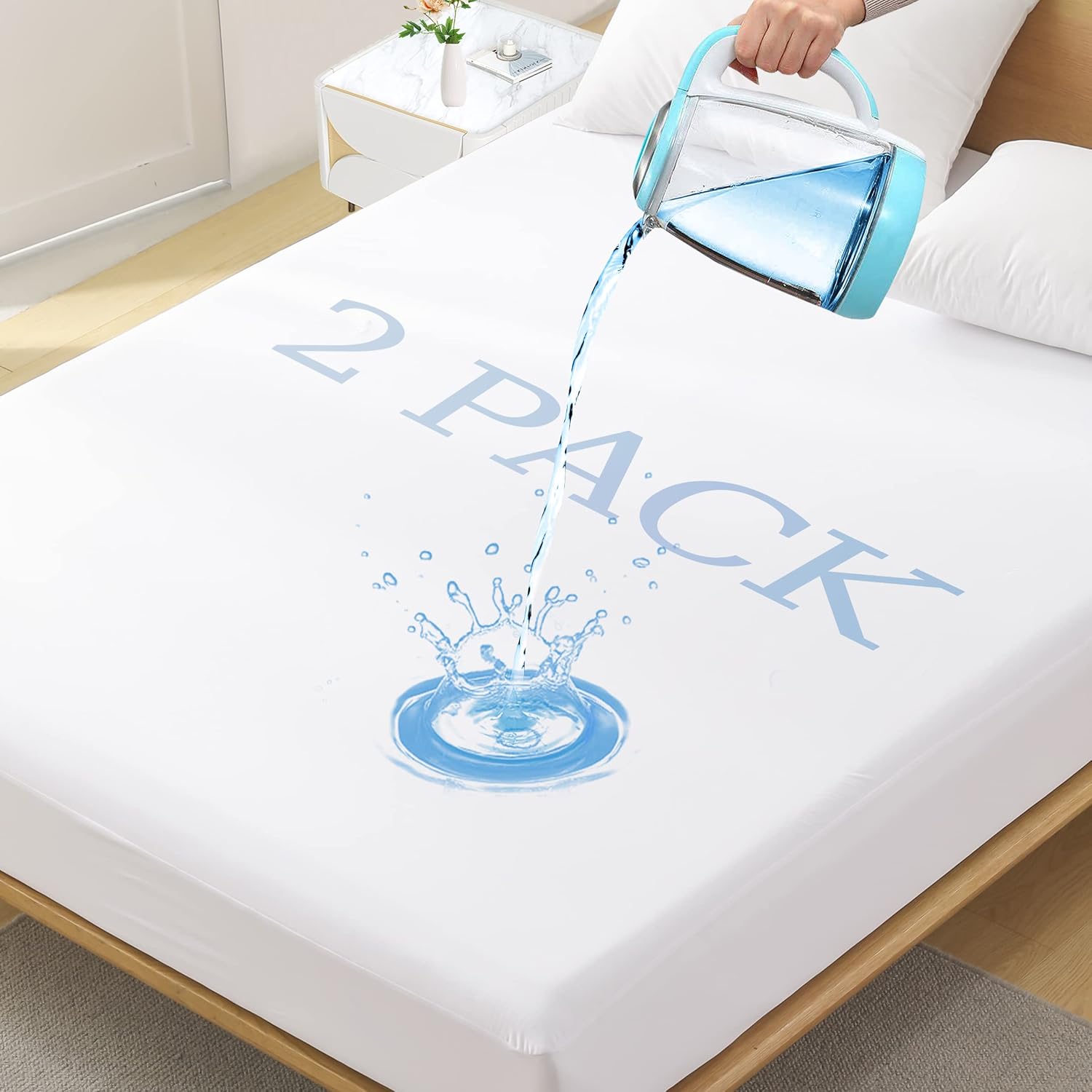 Waterproof Matress Protector 2 pack (Twin)