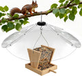 24 Inch Oversized Squirrel Baffle for Hanging Bird Feeder,