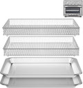 Air Fryer Basket Tray Replacement for Cuisinart TOA-060/065 Toaster Oven