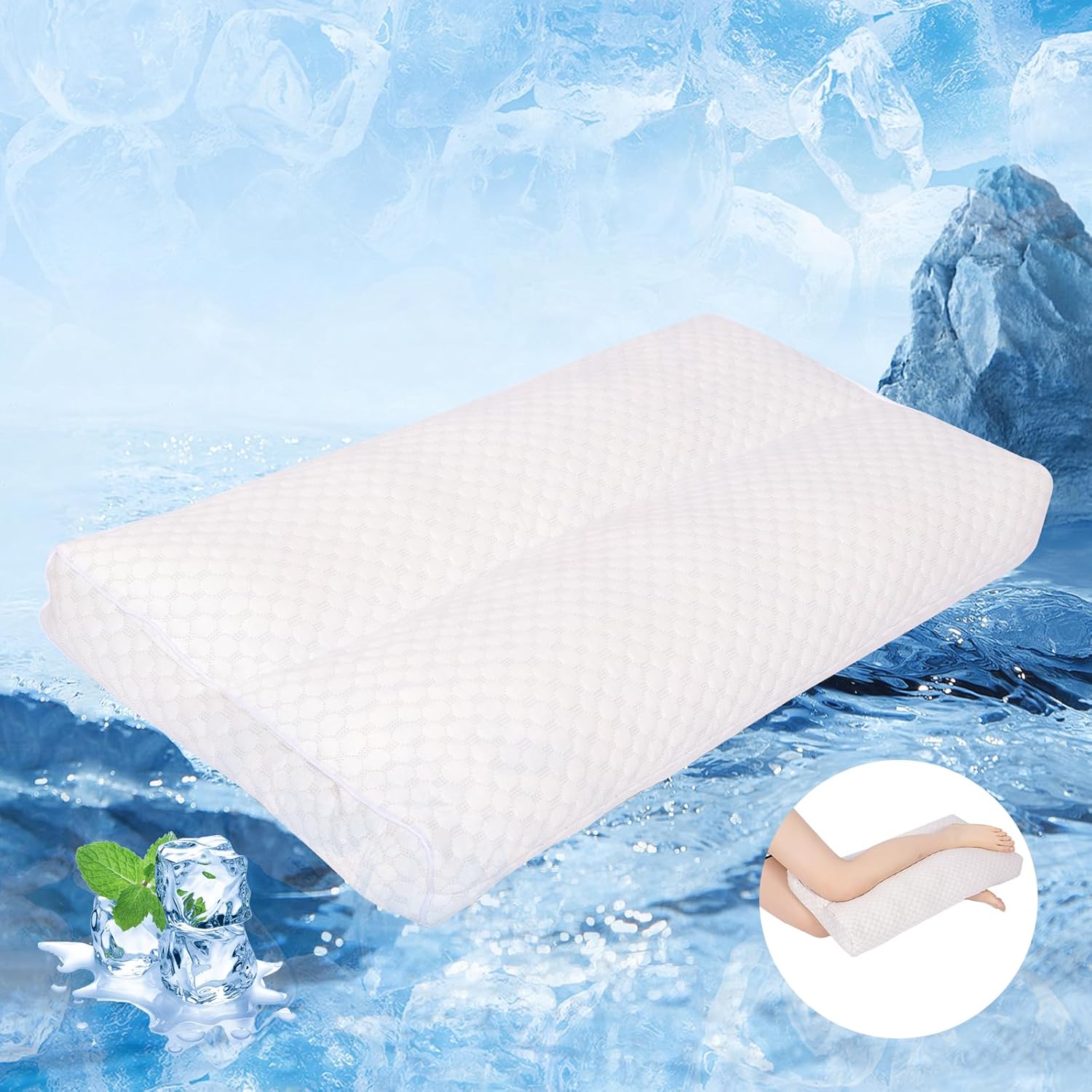Cooling Side Sleeper Leg Pillow