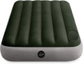 INTEX Twin Size Air Mattress with Built-in Foot Pump