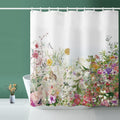 Flower Shower Curtain  72x72 inches includes Hooks