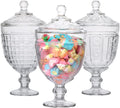 3-Piece Candy Jar Set.