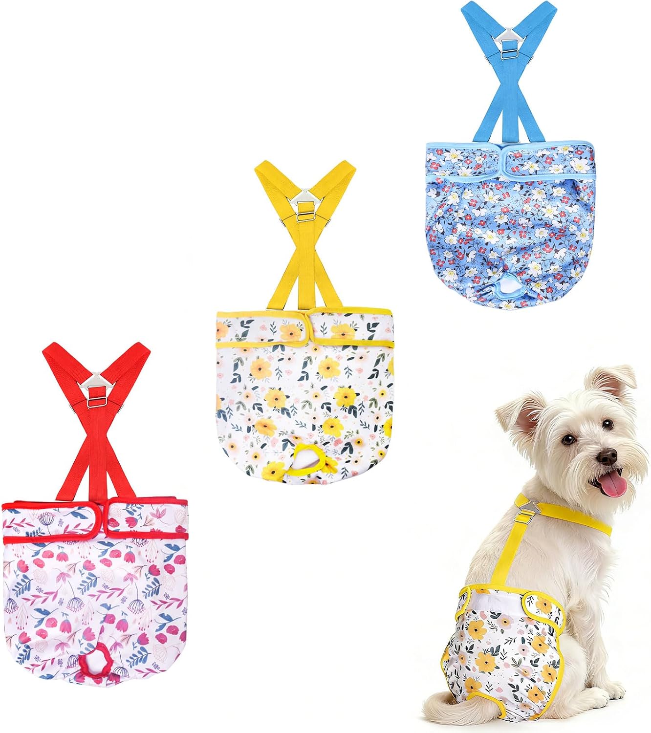 Female Dog Diapers 3 pack (XS)
