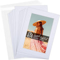 Falling in Art Acid Free 5 Pack 5x7 Pre-Cut Mat Board Show Kit