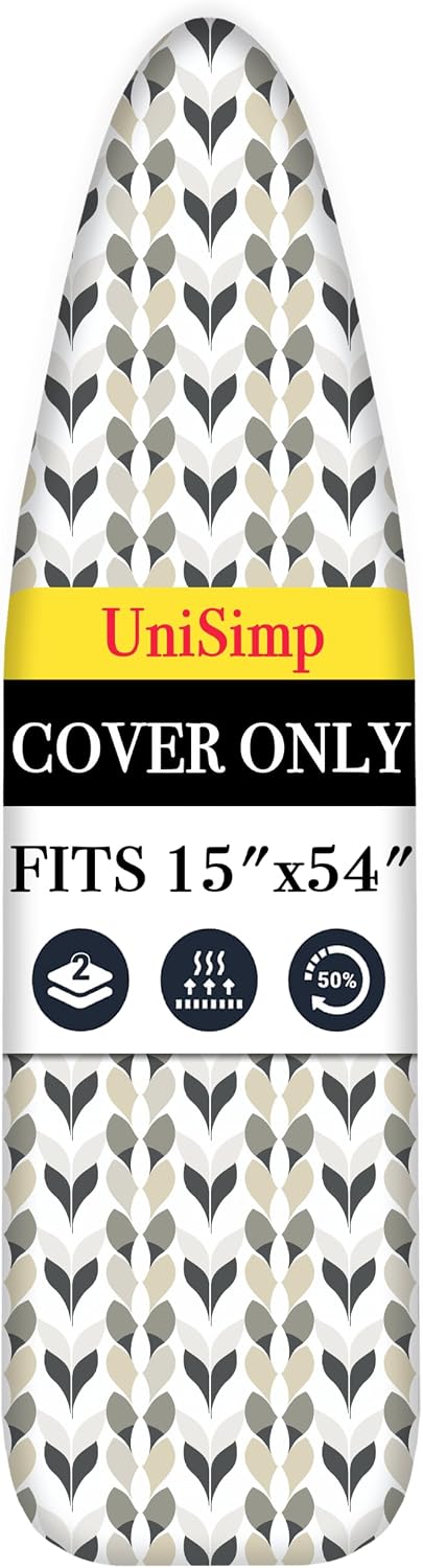 Ironing Board Cover and Pad 15x54 inch