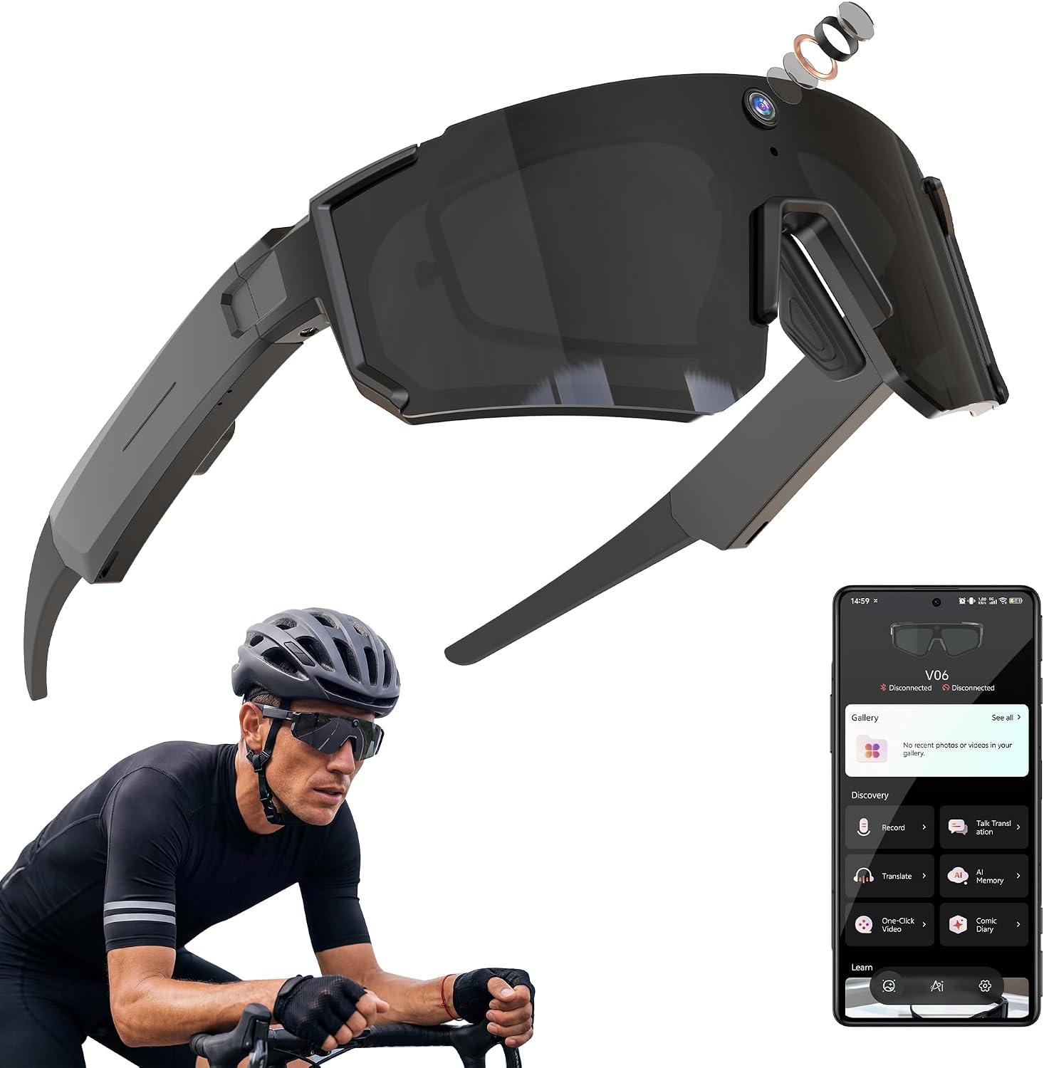 Sport AI Smart Glasses