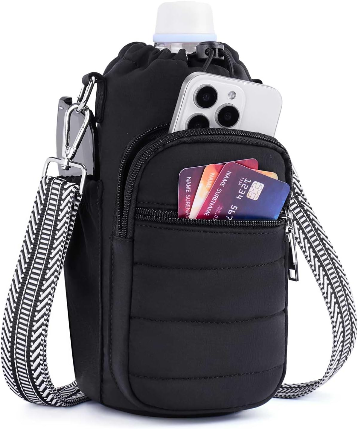 Lexiyat Water Bottle Bag 40 oz Crossbody