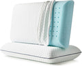 Set Of 2 Cooling Gel Memory Foam Pillows.