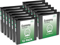 3 Ring Binders 1.5inch (12 pack)