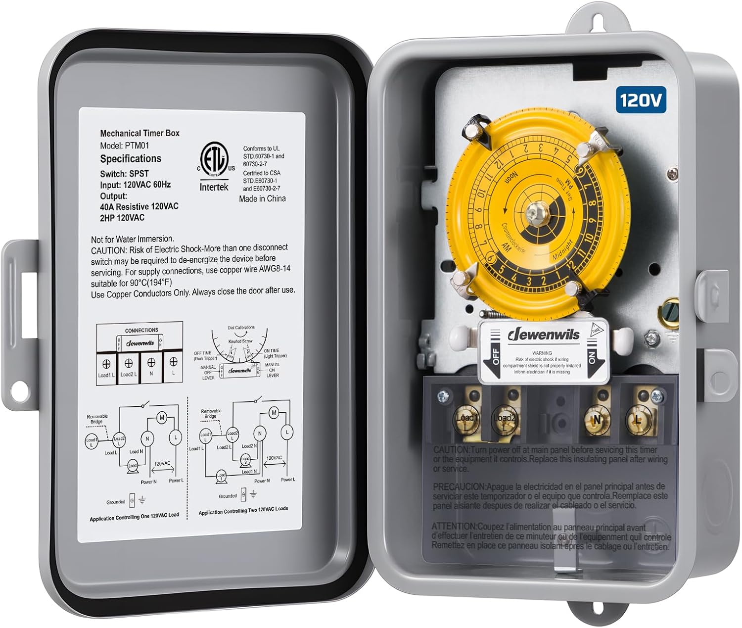 Mechanical Timer Box.