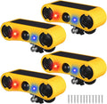 Qualirey Solar Outdoor Motion Sensor Alarm 2 x 129dB Loud Noise Maker