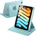 JETech Rotating Case for iPad mini (A17 Pro, 2024 Model, 7th Generation)