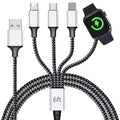 TOP-UP Multi Charging Cable for Apple Watch Charger (6FT)