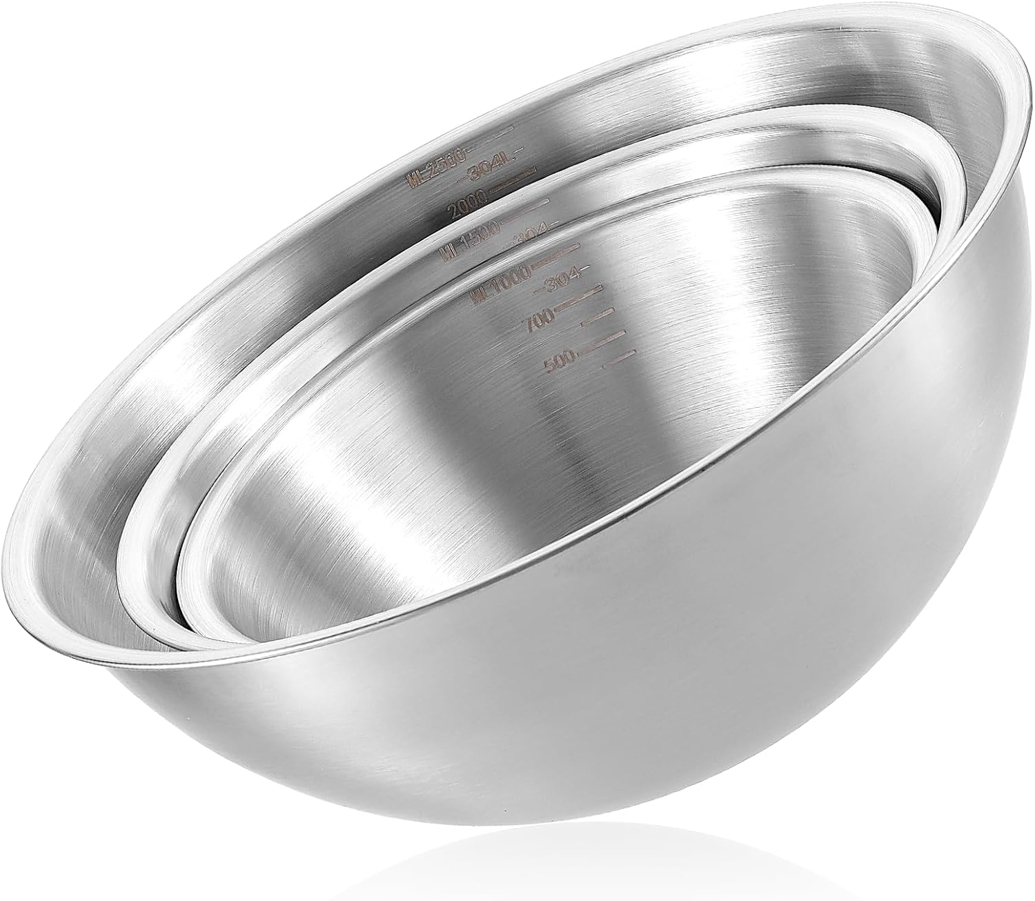 Stainless Steel Mixing Bowls (3 pack)