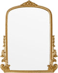 Gold Arched Mirror.