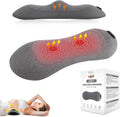 3-in-1 Rechargeable Electric Lumbar Support Pillow with Heat & Massage & Traction, Ergonomic Lower Back Massager for Pain Relief Deep Tissue, Ideal for Car/Bed/Sleeping/Office Chair/Travel