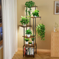 6-Tier Metal Plant Stand with Grow Lights